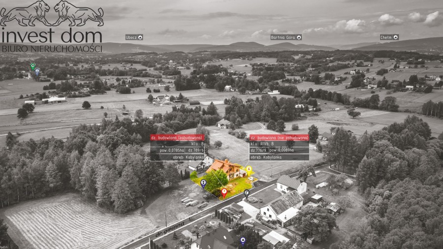 gorlicki, Gorlice, Kobylanka, małopolskie, Dom w surowym stanie w Kobylance!
