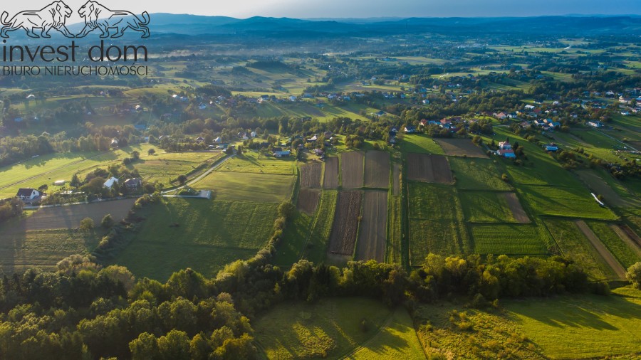 gorlicki, Lipinki, Kryg, małopolskie, Zespół rolnych działek w Krygu!