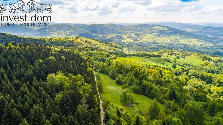 gorlicki, Gorlice, Szymbark, małopolskie, Malownicze działki na Maślanej Górze w Szymbarku..
