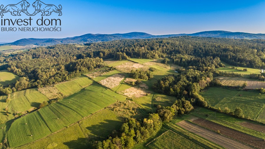 gorlicki, Lipinki, Kryg, małopolskie, Zespół rolnych działek w Krygu!