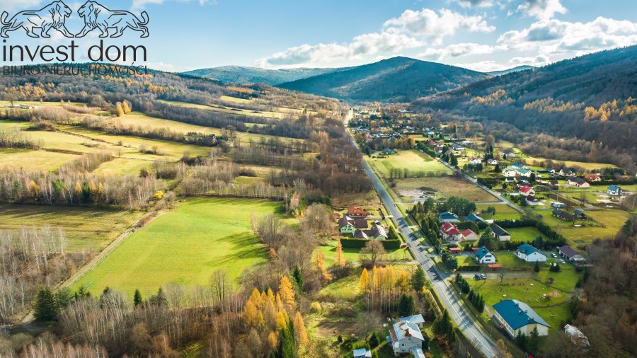 gorlicki, Sękowa, Ropica Górna, małopolskie, 38 arowy unikat! Dz. budowlana lasem – Ropica Górna! Beskid Niski