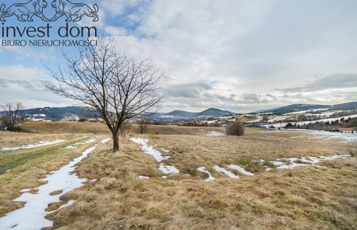 małopolskie, gorlicki, Widokowe działki budowlane w Ropie!