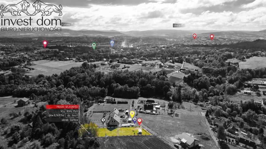 gorlicki, Gorlice, Gorlice, małopolskie, Unikatowa działka budowlana na obrzeżach Gorlic!