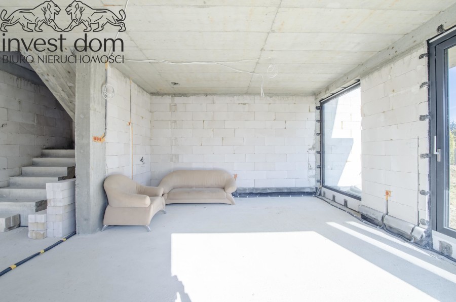 gorlicki, Gorlice, Gorlice, małopolskie, Nowoczesny Dom na Słonecznym Wzgórzu | 125 m² | 10 Minut do Centrum Gorlice | Stan Surowy Zamknięty