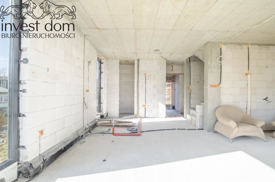 gorlicki, Gorlice, Gorlice, małopolskie, Nowoczesny Dom na Słonecznym Wzgórzu | 125 m² | 10 Minut do Centrum Gorlice | Stan Surowy Zamknięty