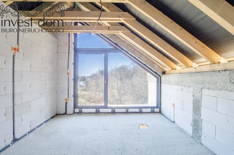 gorlicki, Gorlice, Gorlice, małopolskie, Nowoczesny Dom na Słonecznym Wzgórzu | 125 m² | 10 Minut do Centrum Gorlice | Stan Surowy Zamknięty