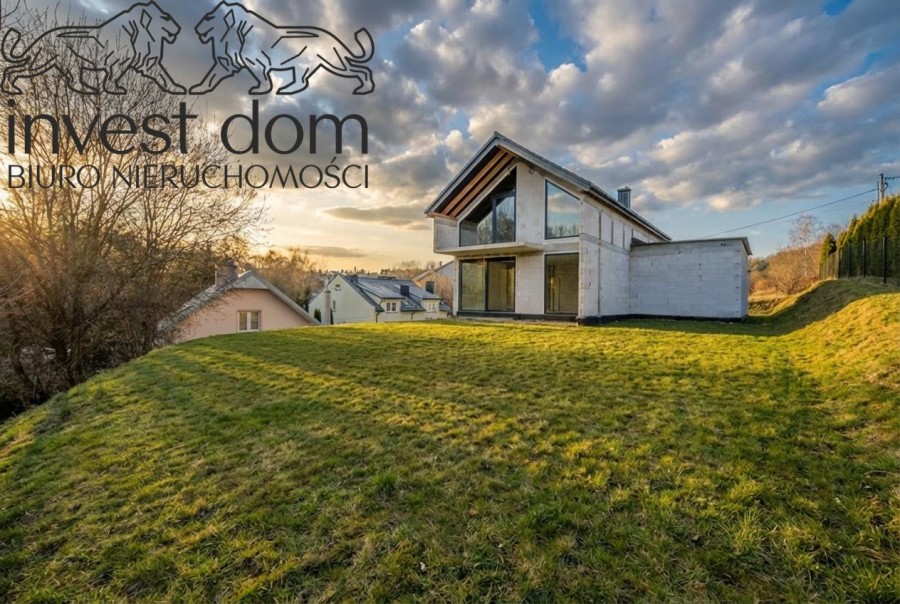 gorlicki, Gorlice, Gorlice, małopolskie, Nowoczesny Dom na Słonecznym Wzgórzu | 125 m² | 10 Minut do Centrum Gorlice | Stan Surowy Zamknięty