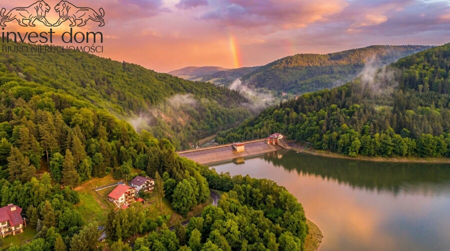 gorlicki, Ropa, Klimkówka, małopolskie, ..zdobądź się na hotel nad jeziorem w Klimkówce!