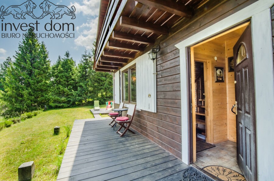 gorlicki, Ropa, Klimkówka, małopolskie, oaza spokoju - urokliwy dom nad jeziorem w Klimkówce!