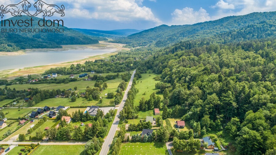 gorlicki, Ropa, Klimkówka, małopolskie, oaza spokoju - urokliwy dom nad jeziorem w Klimkówce!