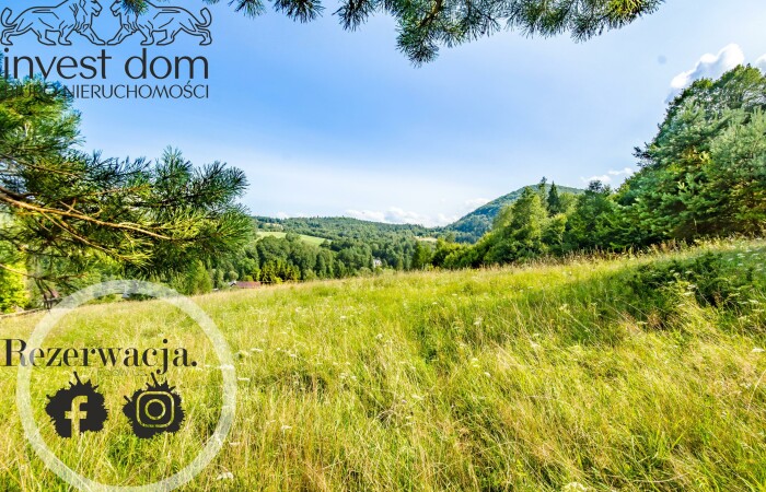 małopolskie, gorlicki, Działka rolna w górach i dolinach Beskidu Niskiego - Kunkowa!