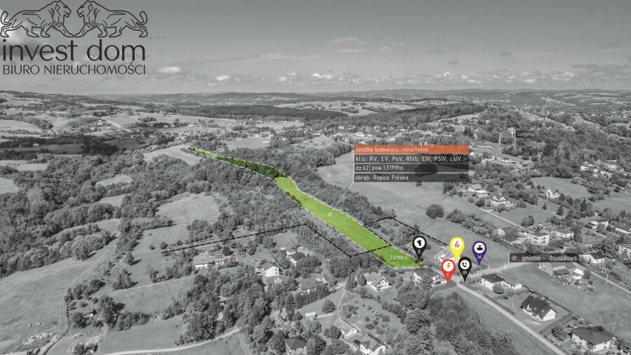 gorlicki, Gorlice, Ropica Polska, małopolskie, ..wymarzona działka w Ropicy Polskiej !!!