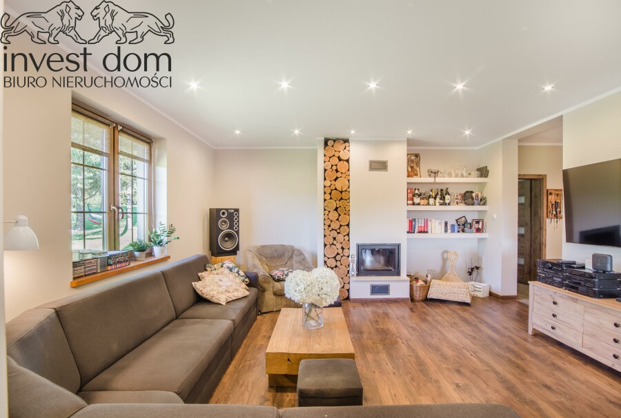 gorlicki, Sękowa, Męcina Wielka, małopolskie, Wyjątkowa willa z 5-hektarową posiadłością pod lasem – Męcina Wielka