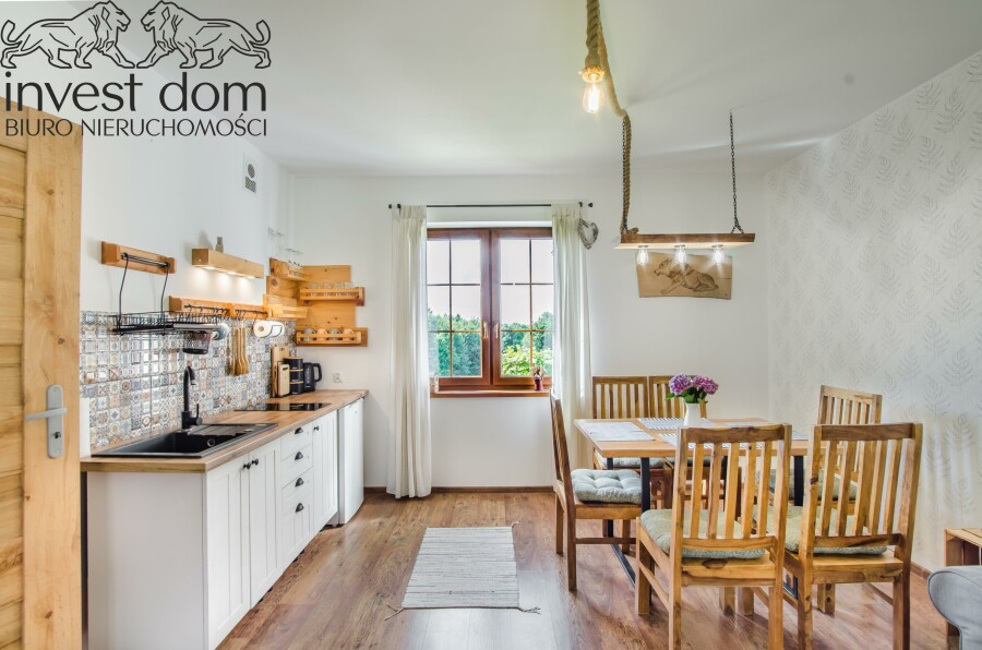 gorlicki, Sękowa, Męcina Wielka, małopolskie, Wyjątkowa willa z 5-hektarową posiadłością pod lasem – Męcina Wielka