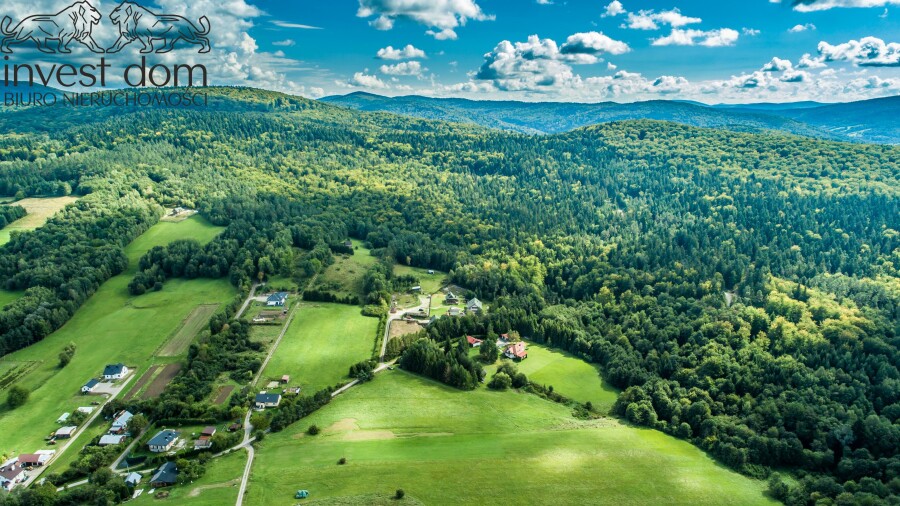 gorlicki, Sękowa, Męcina Wielka, małopolskie, Wyjątkowa willa z 5-hektarową posiadłością pod lasem – Męcina Wielka