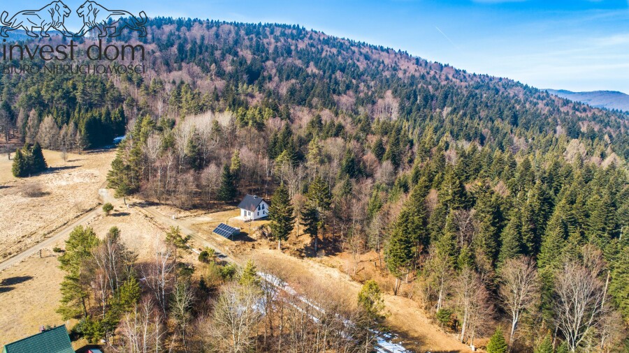 gorlicki, Uście Gorlickie, Wysowa-Zdrój, małopolskie, Działka w pełni uzbrojona pod lasem w Wysowej Z.!