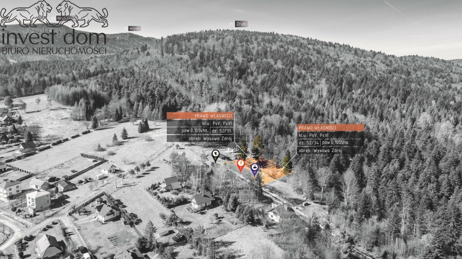 gorlicki, Uście Gorlickie, Wysowa-Zdrój, małopolskie, Działka w pełni uzbrojona pod lasem w Wysowej Z.!