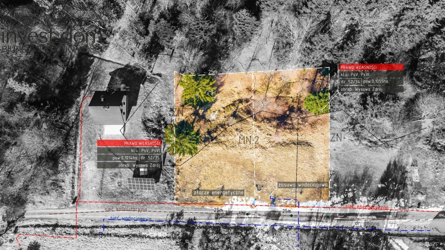 gorlicki, Uście Gorlickie, Wysowa-Zdrój, małopolskie, Działka w pełni uzbrojona pod lasem w Wysowej Z.!