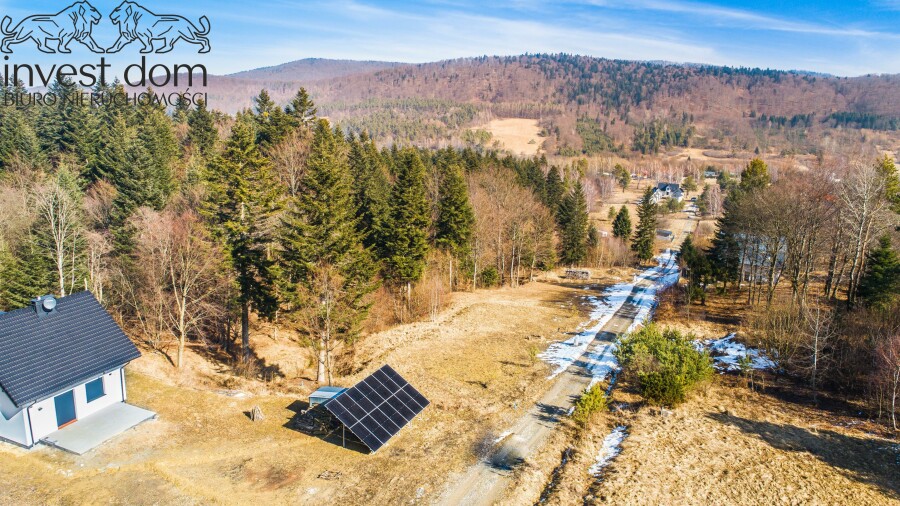 gorlicki, Uście Gorlickie, Wysowa-Zdrój, małopolskie, Działka w pełni uzbrojona pod lasem w Wysowej Z.!