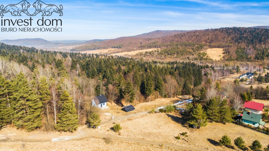 gorlicki, Uście Gorlickie, Wysowa-Zdrój, małopolskie, Działka w pełni uzbrojona pod lasem w Wysowej Z.!