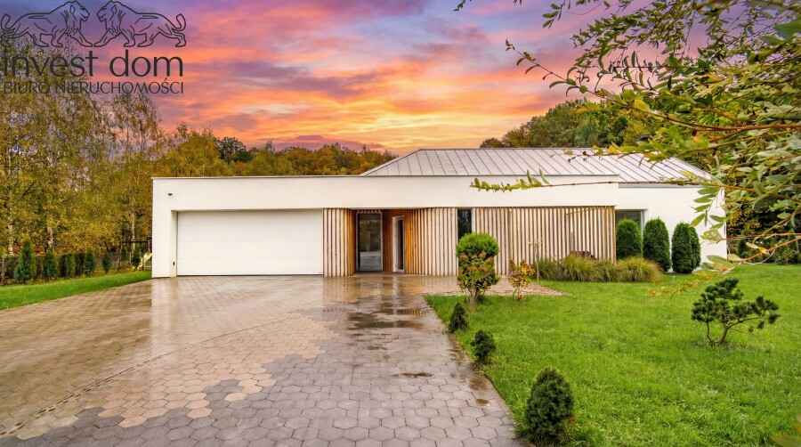 gorlicki, Gorlice, Gorlice, małopolskie, Śródziemnomorska Willa z Kolonialną Nutą | Spokój, Las, Przestrzeń