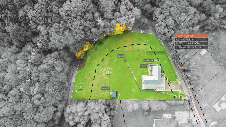 gorlicki, Gorlice, Gorlice, małopolskie, Śródziemnomorska Willa z Kolonialną Nutą | Spokój, Las, Przestrzeń