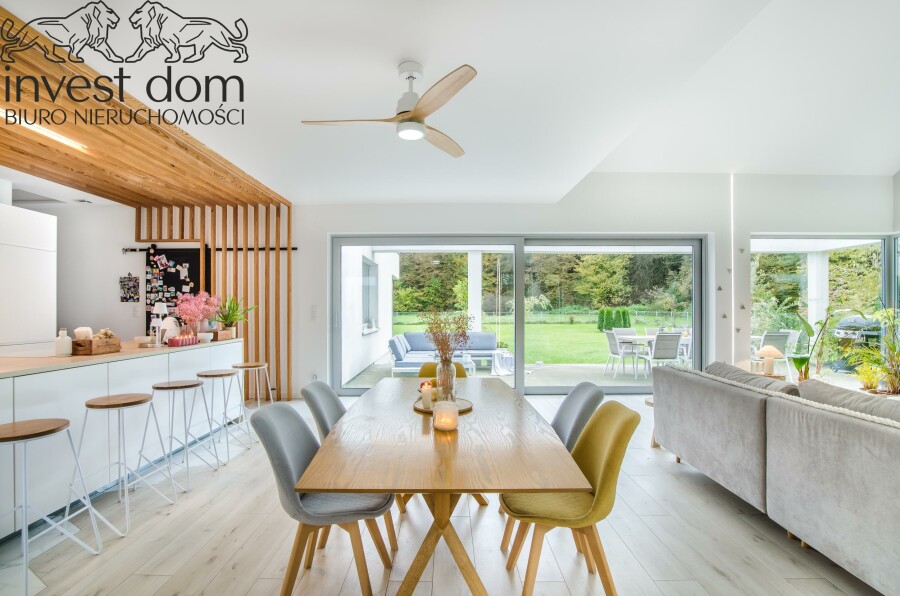 gorlicki, Gorlice, Gorlice, małopolskie, Śródziemnomorska Willa z Kolonialną Nutą | Spokój, Las, Przestrzeń