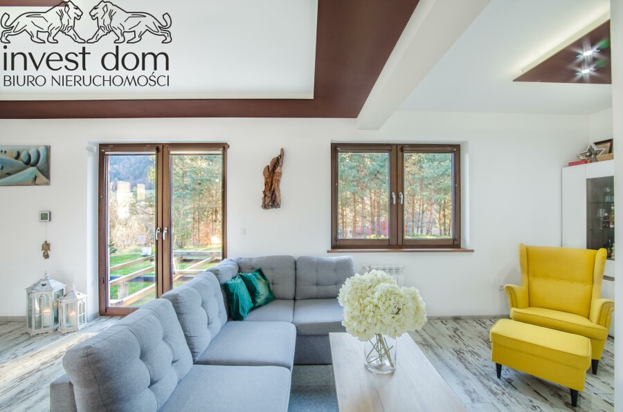 gorlicki, Uście Gorlickie, Uście Gorlickie, małopolskie, Komfortowy dom w otoczeniu pól i lasów, w którym od razu poczujesz się jak u siebie