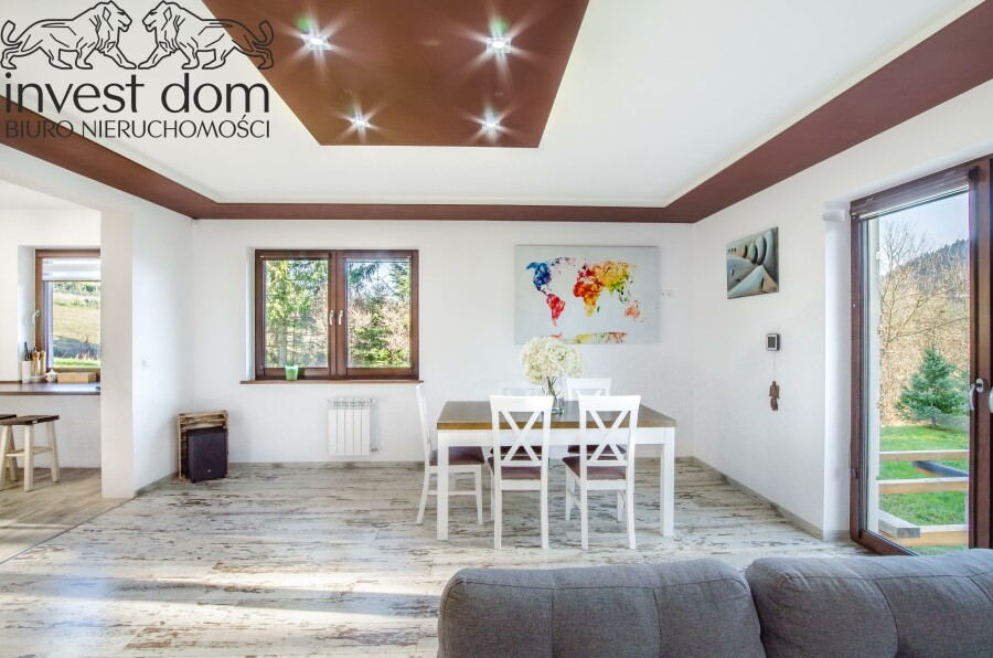 gorlicki, Uście Gorlickie, Uście Gorlickie, małopolskie, Komfortowy dom w otoczeniu pól i lasów, w którym od razu poczujesz się jak u siebie