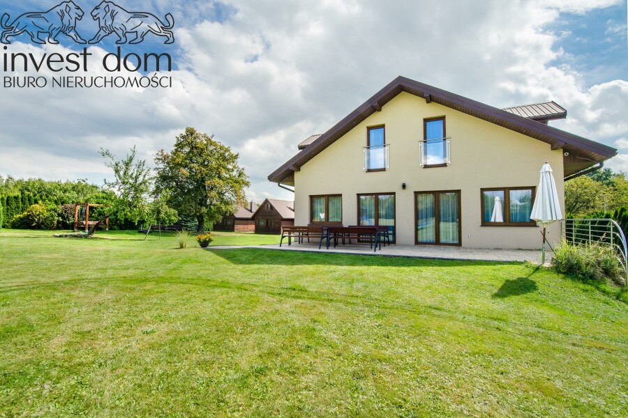 gorlicki, Biecz, Biecz, Belna, Funkcjonujący pensjonat z domkami i SPA w sercu Beskidu Niskiego – 32 miejsca noclegowe