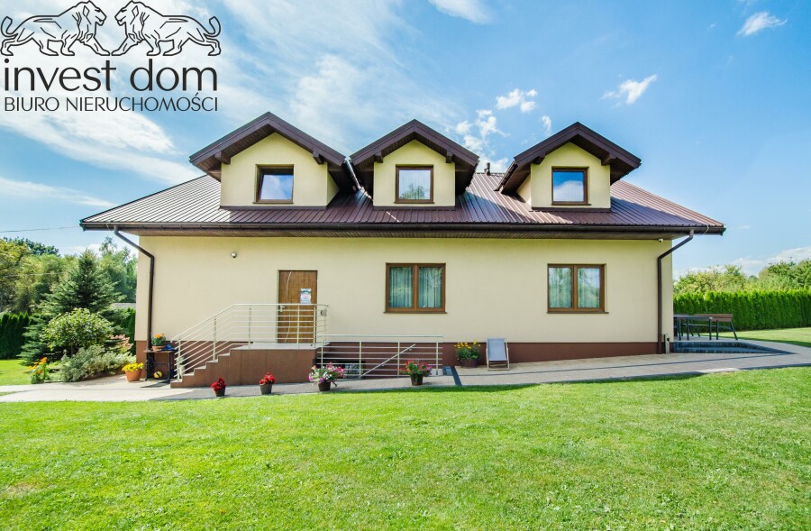 gorlicki, Biecz, Biecz, Belna, Funkcjonujący pensjonat z domkami i SPA w sercu Beskidu Niskiego – 32 miejsca noclegowe