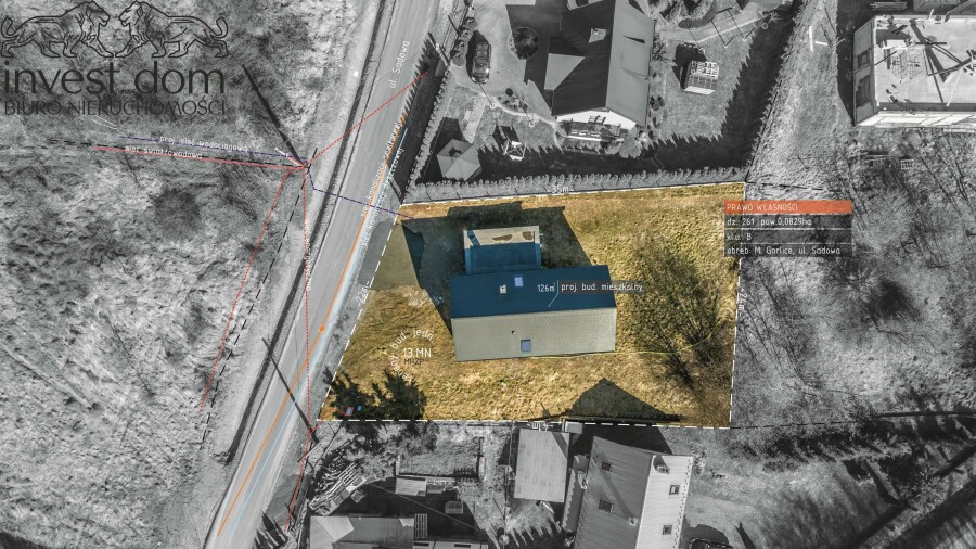 gorlicki, Gorlice, Gorlice, małopolskie, Nowoczesny Dom na Słonecznym Wzgórzu | 125 m² | 10 Minut do Centrum Gorlice | Stan Surowy Zamknięty