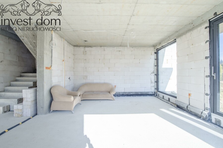 gorlicki, Gorlice, Gorlice, małopolskie, Nowoczesny Dom na Słonecznym Wzgórzu | 125 m² | 10 Minut do Centrum Gorlice | Stan Surowy Zamknięty