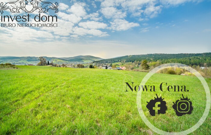 małopolskie, gorlicki, Widokowe działki budowlane w Ropicy Polskiej !!