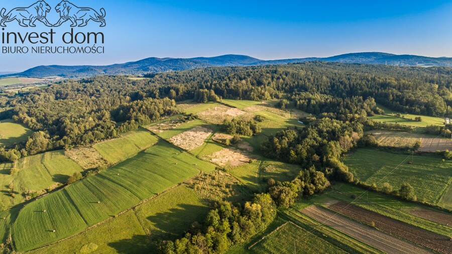 gorlicki, Lipinki, Kryg, małopolskie, Zespół rolnych działek w Krygu!