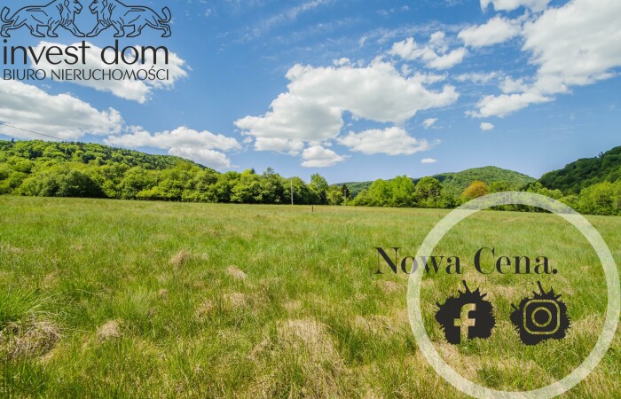małopolskie, gorlicki, Unikatowa działka budowlana w Uściu Gorlickim