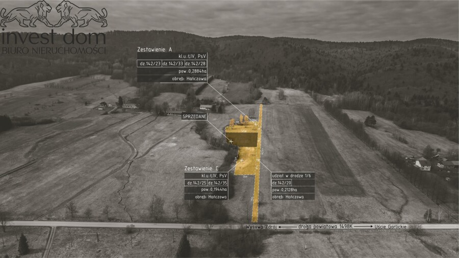 gorlicki, Uście Gorlickie, Hańczowa, małopolskie, ..działki budowlane w Beskidzie Niskim!