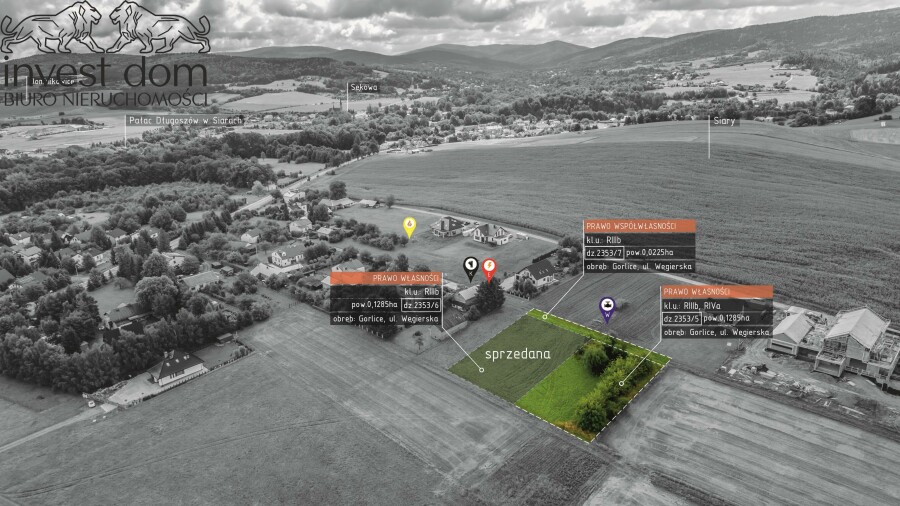 gorlicki, Gorlice, Gorlice, małopolskie, Wyjątkowa działka budowlana w Gorlicach!