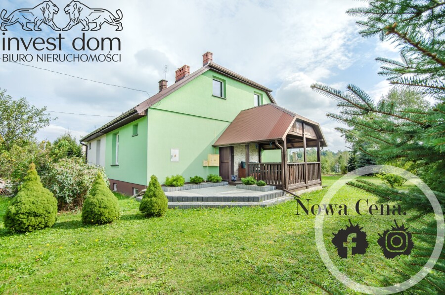 gorlicki, Biecz, Libusza, małopolskie, Klimatyczny dom w zabudowie bliźniaczej w Libuszy!