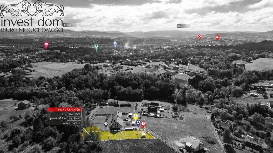 gorlicki, Gorlice, Gorlice, małopolskie, Unikatowa działka budowlana na obrzeżach Gorlic!