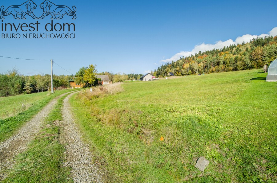 nowosądecki, Grybów, Gródek, małopolskie, Widokowe działki budowlane w Gródku !