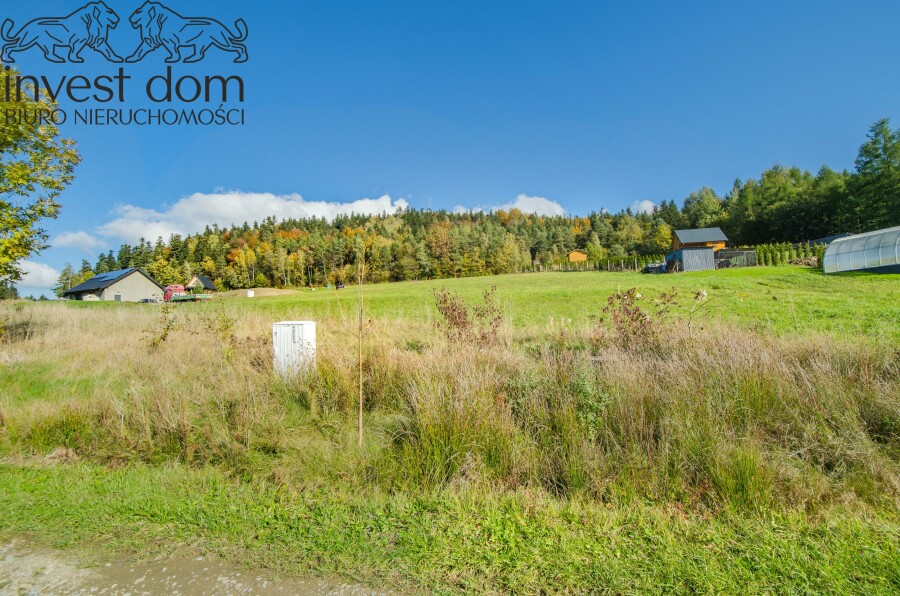 nowosądecki, Grybów, Gródek, małopolskie, Widokowe działki budowlane w Gródku !