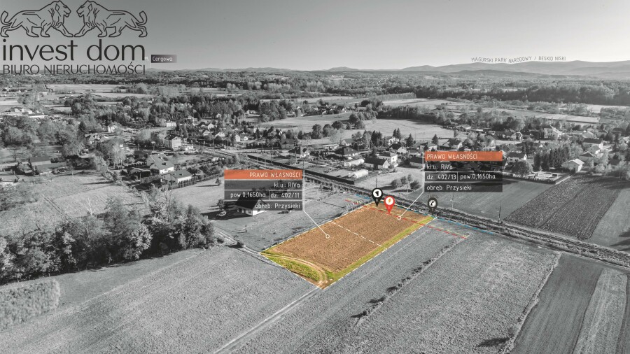 jasielski, Skołyszyn, Przysieki, podkarpackie, Wyjątkowa! 33a działka w Przysiekach!