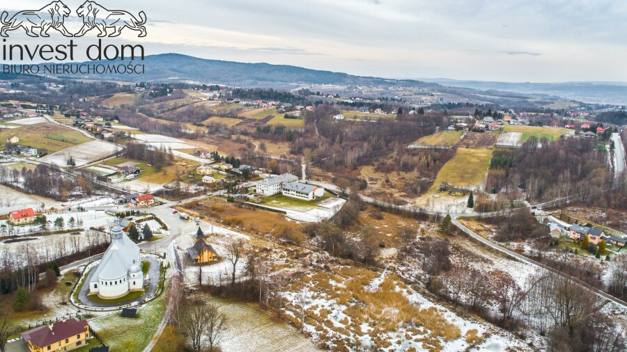 jasielski, Skołyszyn, Bączal Dolny, podkarpackie, Działka w centrum miejscowości Bączal Dolny