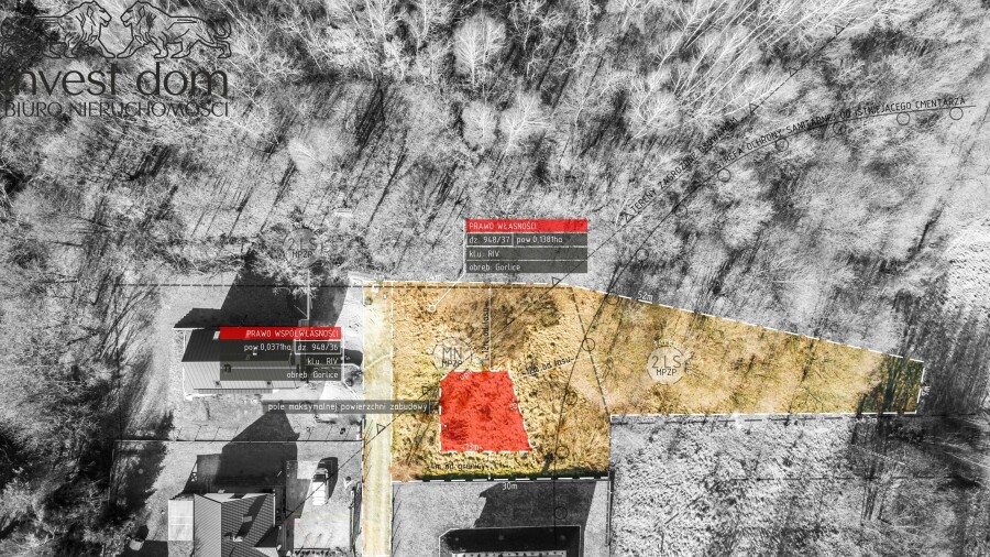 gorlicki, Gorlice, Gorlice, Krakowska, ekskluzywna działka budowlana w Gorlicach przy ulicy Krakowskiej!