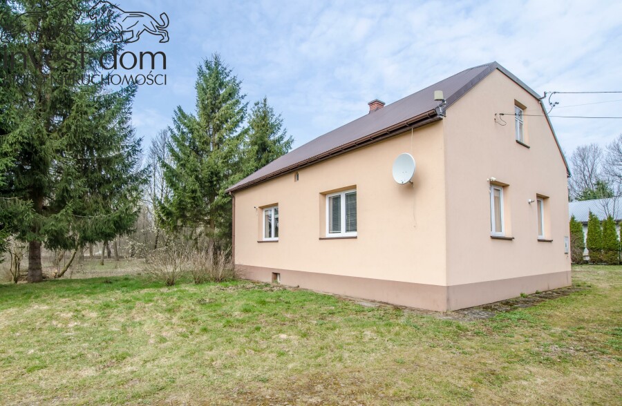 gorlicki, Biecz, Libusza, małopolskie, Dom z działką przy rzece Libusza 78 m² cisza, prywatność, spokojna okolica i blisko natury