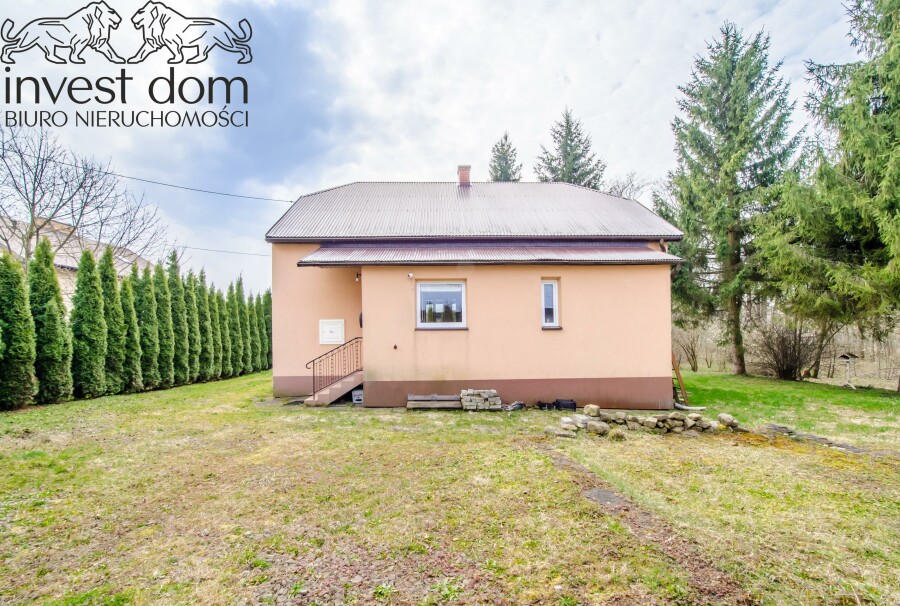 gorlicki, Biecz, Libusza, małopolskie, Dom z działką przy rzece Libusza 78 m² cisza, prywatność, spokojna okolica i blisko natury