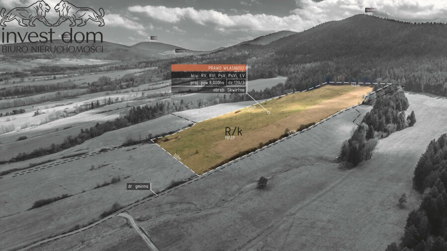 gorlicki, Uście Gorlickie, Skwirtne, małopolskie, 8ha w sercu Beskidu Niskiego, Skwirtne!