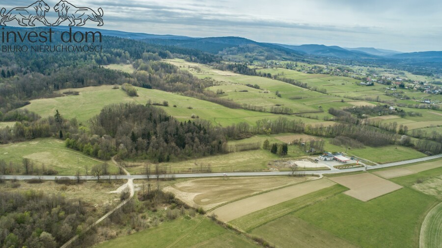 gorlicki, Lipinki, Kryg, małopolskie, Kryg – działka usługowa 6KD/U pod stację paliw, myjnię | przy drodze 993 | MPZP