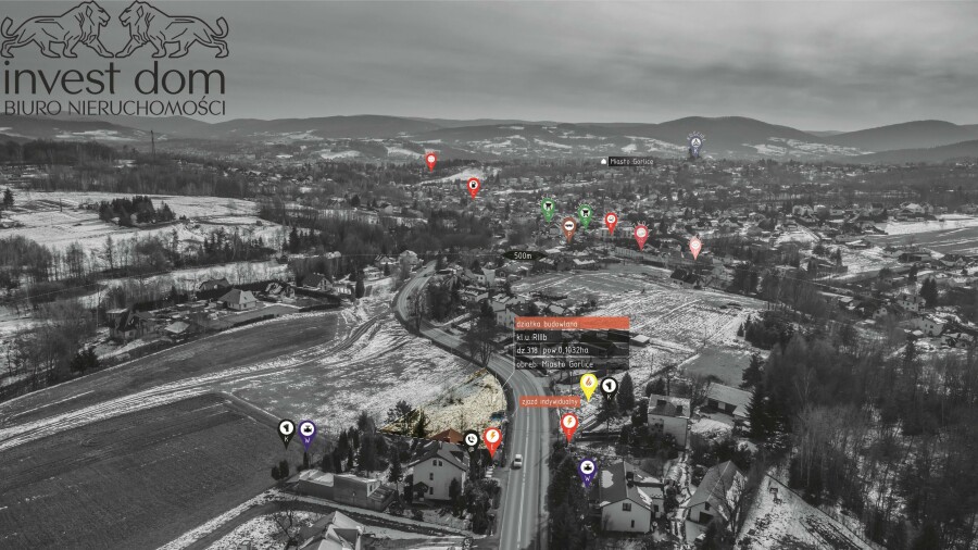 gorlicki, Gorlice, Gorlice, małopolskie, Gorlice – działka przy drodze wojewódzkiej